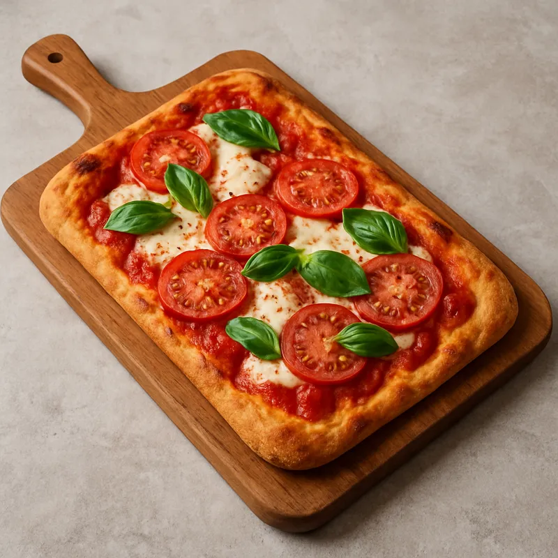Pizza alla Pala (Römische Pizza vom Schieber)