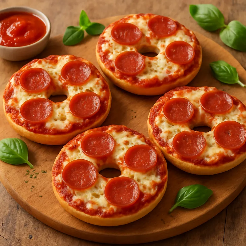 Pizza-Bagels