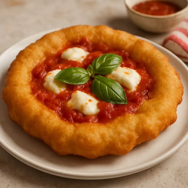 Pizza Fritta Napoletana (Neapolitanische Frittierte Pizza)