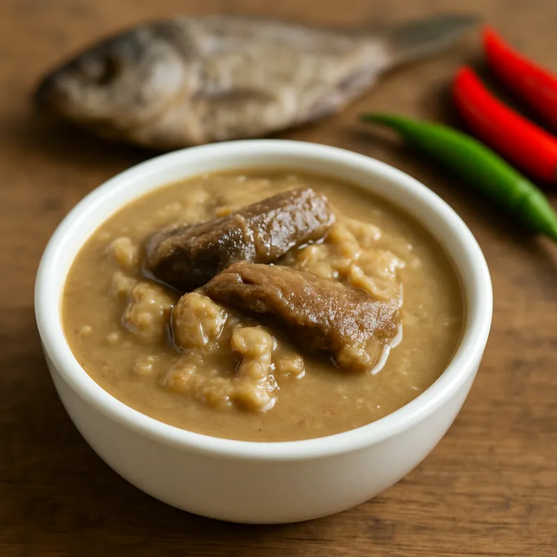 Pla Ra (Fermentierter Fisch aus Isan)