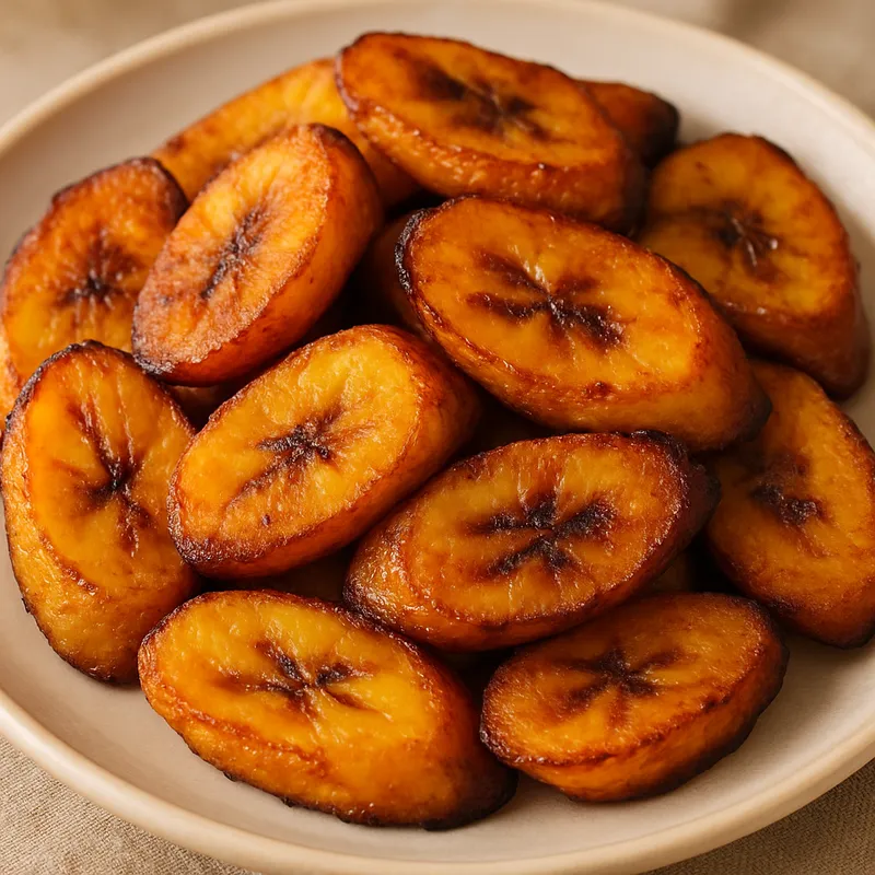 Platanos Fritos (Gebratene Kochbananen)