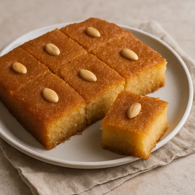 Politiko Sweet (Zypriotischer Grießkuchen)