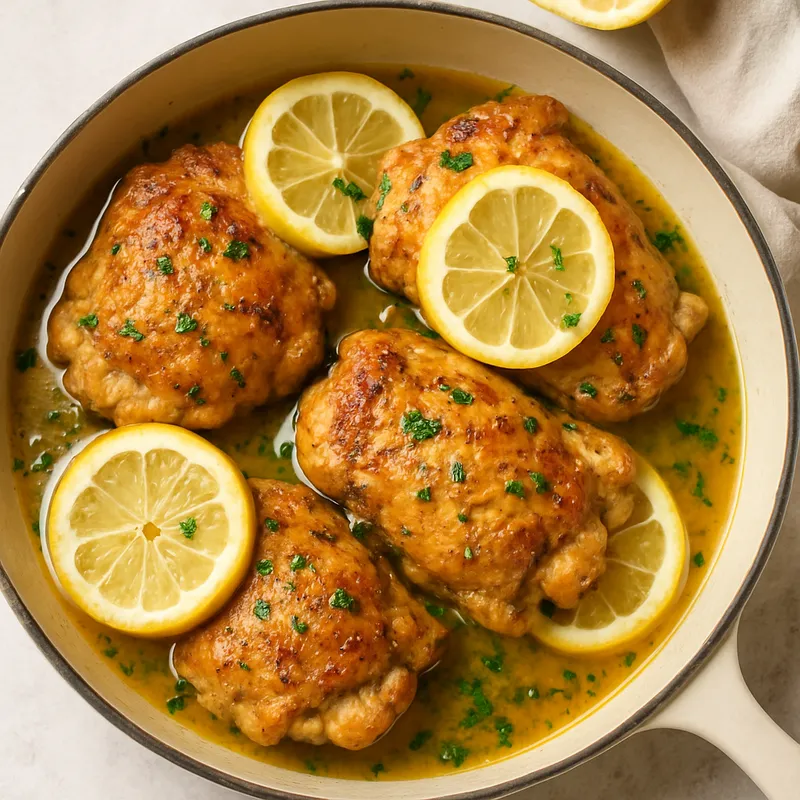 Pollo al Limón (Spanisches Zitronenhuhn)