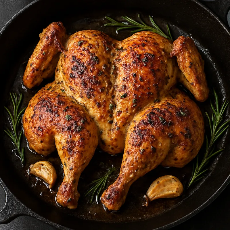 Pollo al Mattone (Hähnchen unter dem Stein)