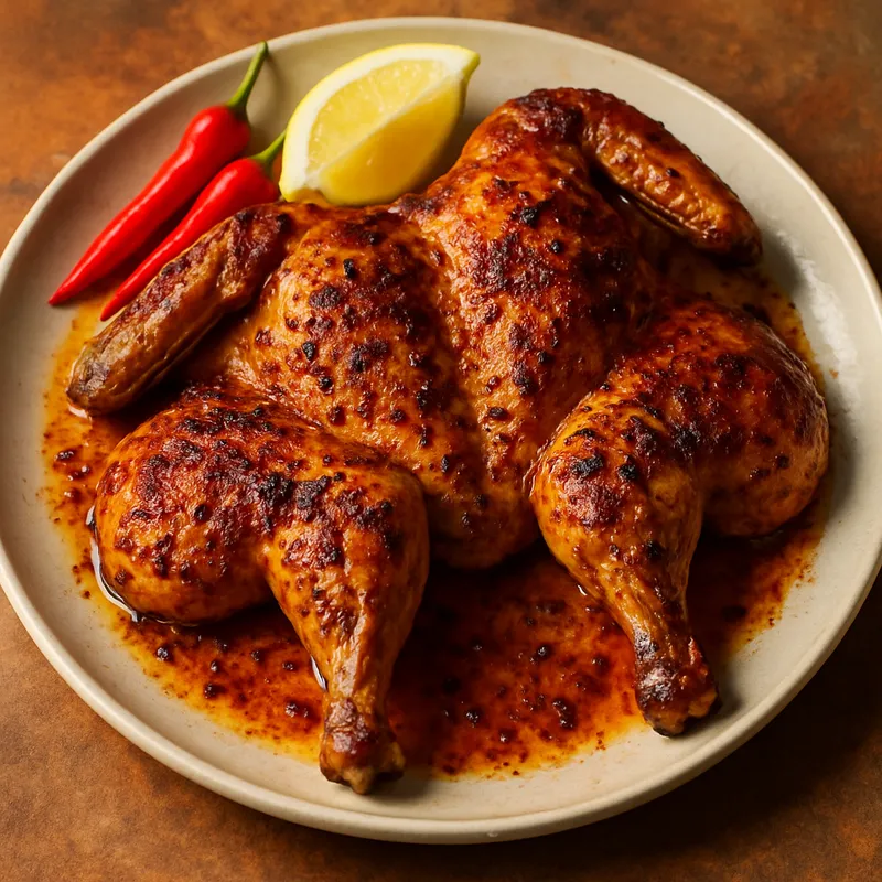 Pollo Alla Diavola (Hähnchen nach Teufelsart)