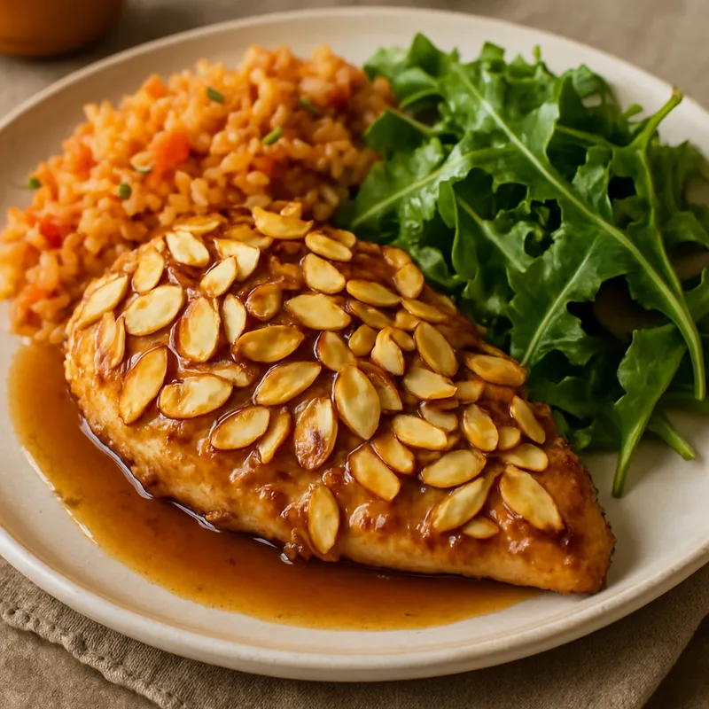Pollo Almendrado (Mandelhähnchen)
