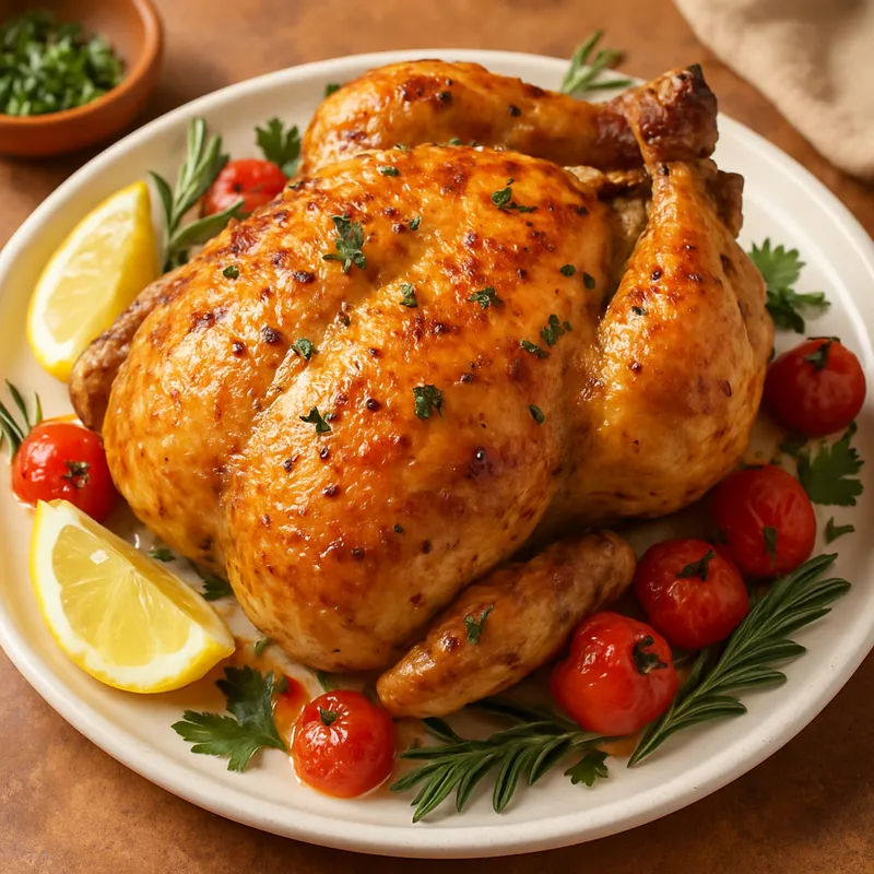 Pollo Arrosto (Italienisches Brathähnchen)