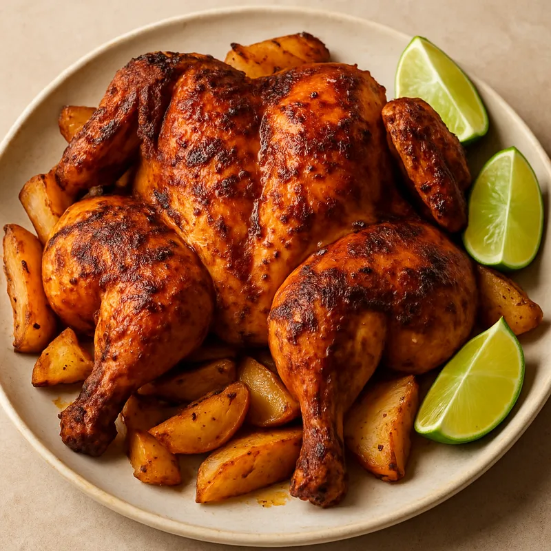 Pollo Asado (Spanisches Brathähnchen)