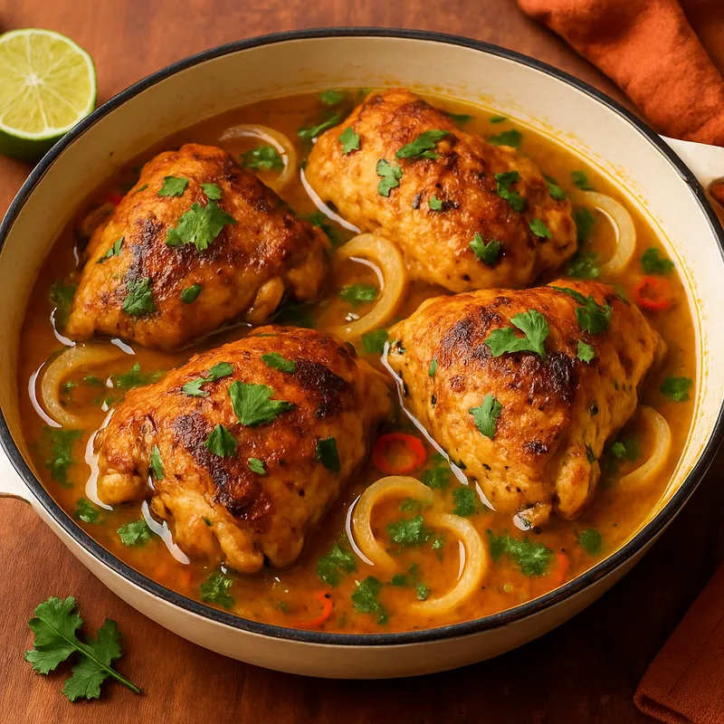 Pollo Borracho (Betrunkenes Hähnchen)