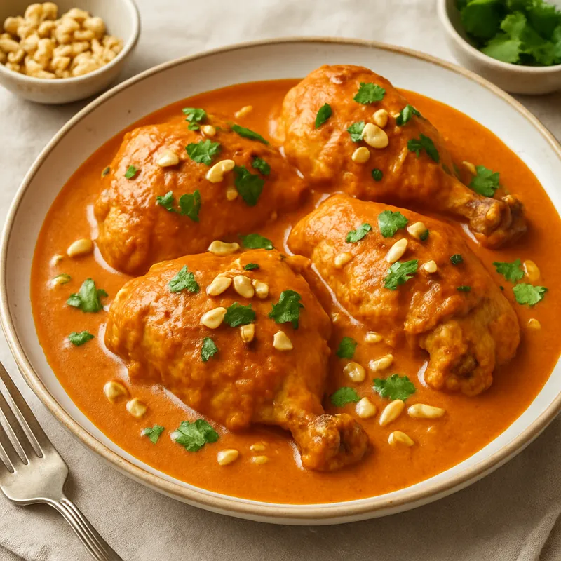 Pollo Encacahuatado (Hähnchen in Erdnusssauce)