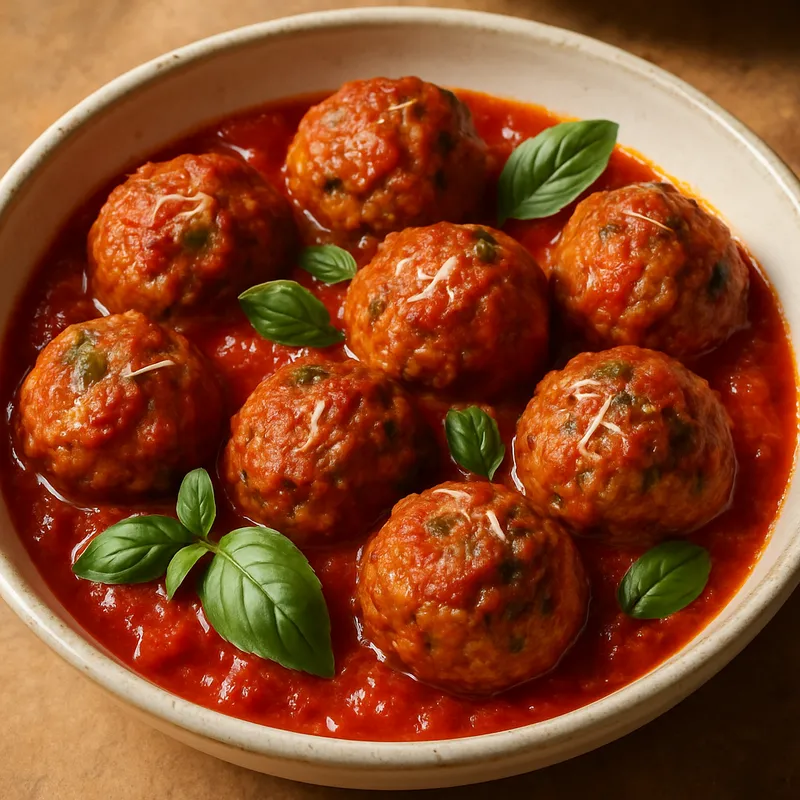 Polpette (Italienische Fleischbällchen)