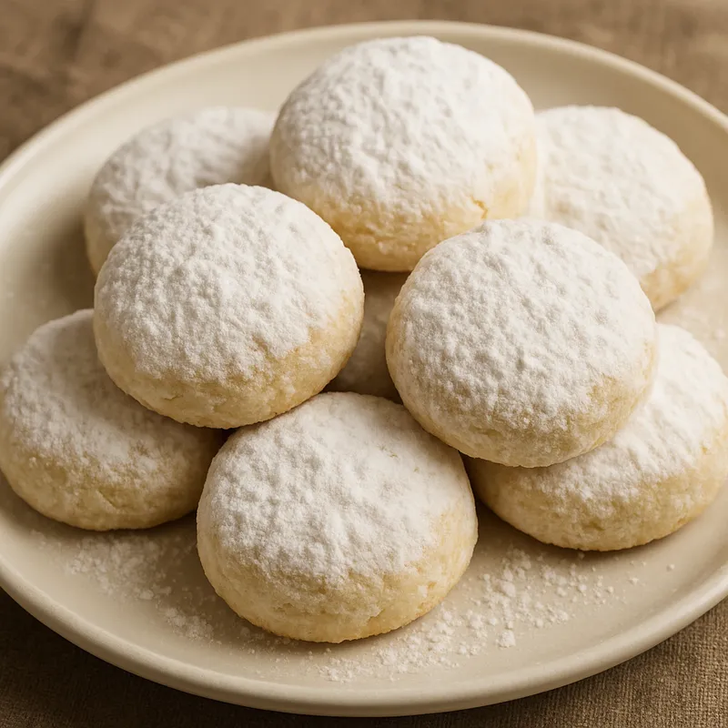Polvorones (Mexikanisches Mürbgebäck)