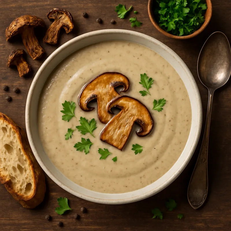 Steinpilz-Cremesuppe
