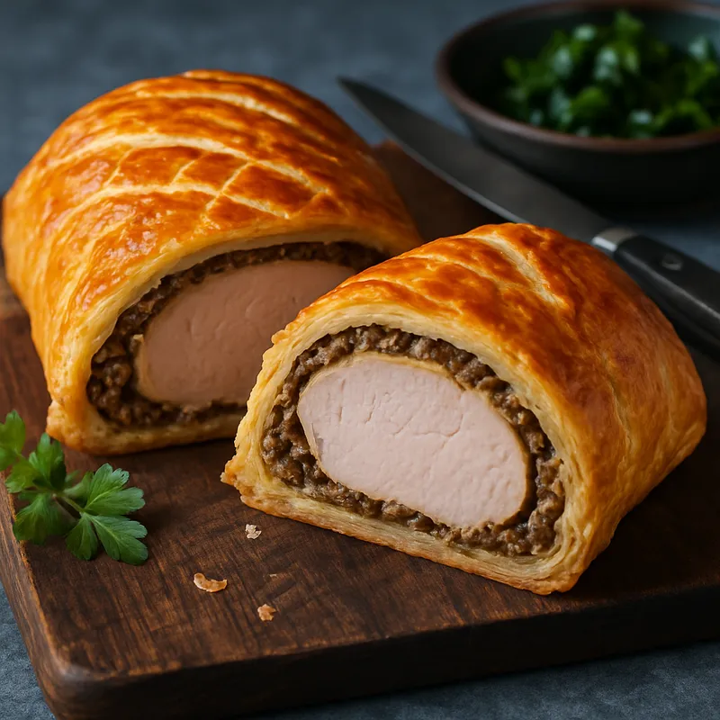 Schweinefilet im Blätterteig