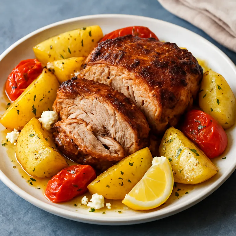 Schweinefleisch Kleftiko (Griechisches Schmorbraten)