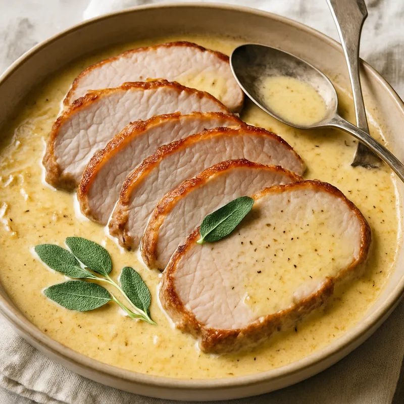 Schweinefilet in Milch (Maiale al Latte)