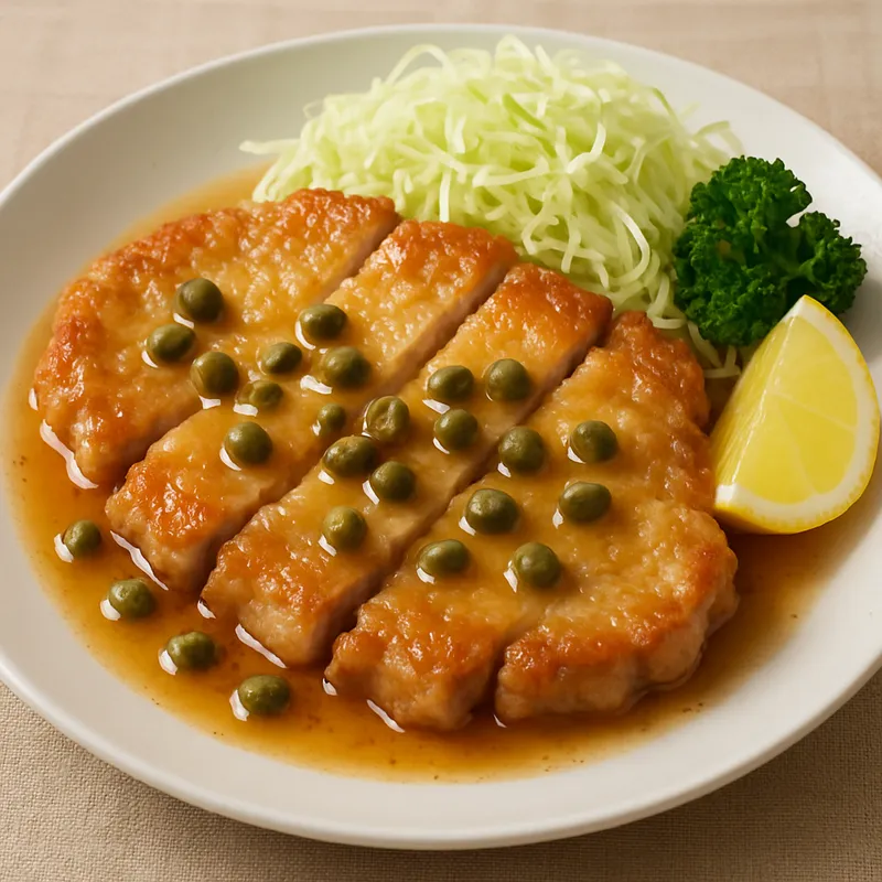 Schweinefilet Piccata auf japanische Art