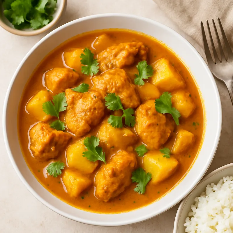 Portugiesisches Hähnchen-Curry