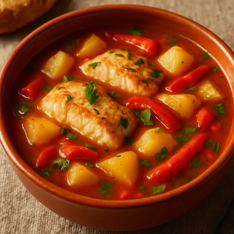Portugiesischer Fischeintopf