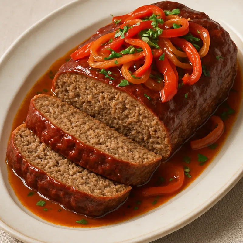 Portugiesischer Hackbraten vom Rind