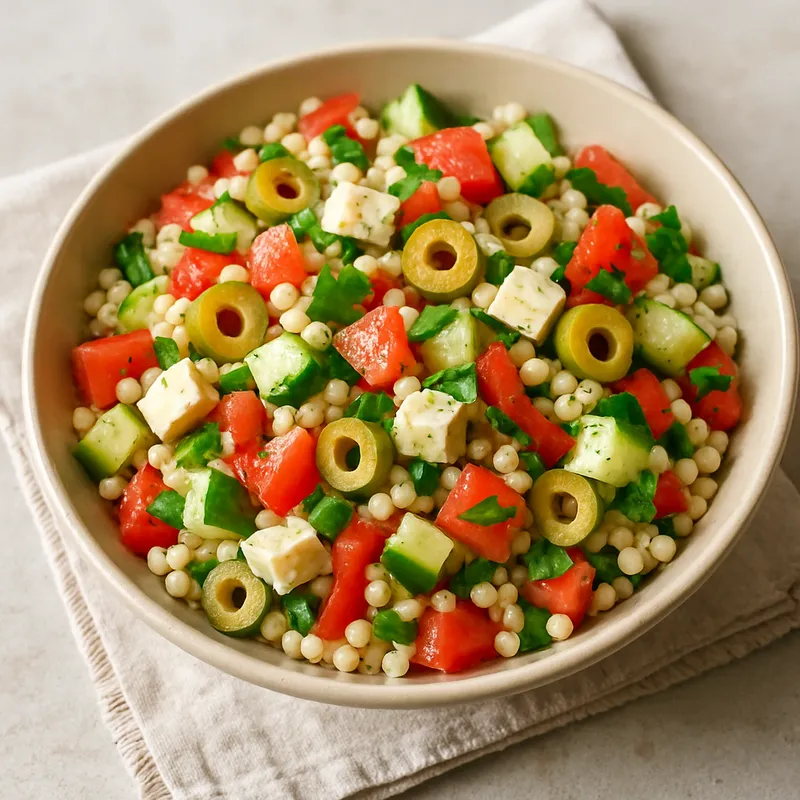 Couscous-Salat auf portugiesische Art