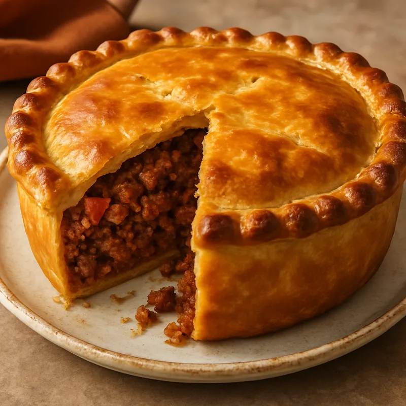 Portugiesische Fleischpastete