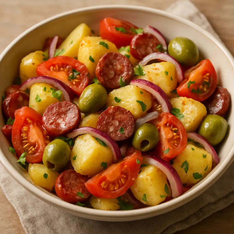 Portugiesischer Kartoffelsalat