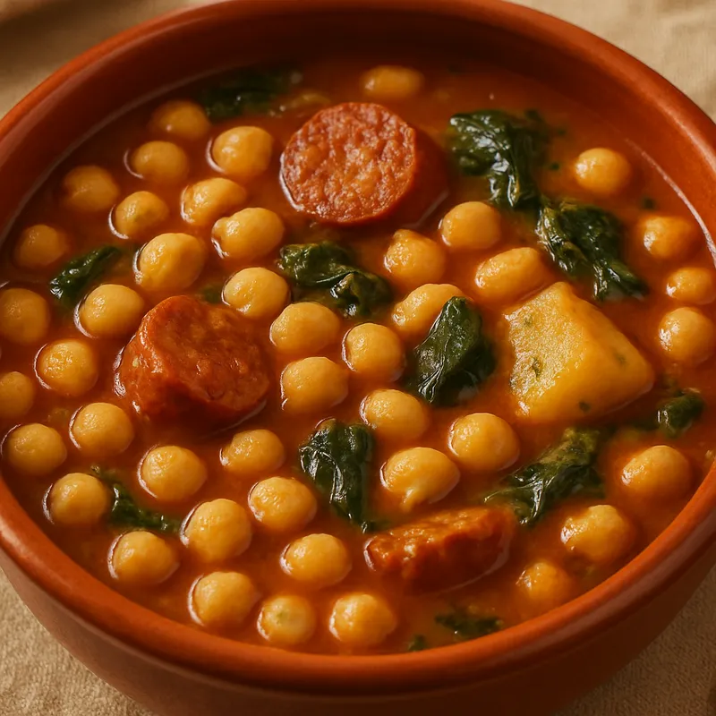 Potaje de Garbanzos (Kichererbseneintopf)