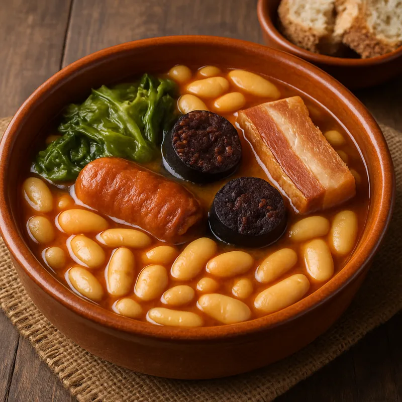 Pote Asturiano (Traditioneller Asturischer Eintopf)
