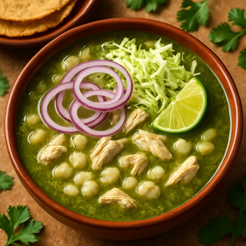 Pozolillo (Grünes Pozole aus Guerrero)
