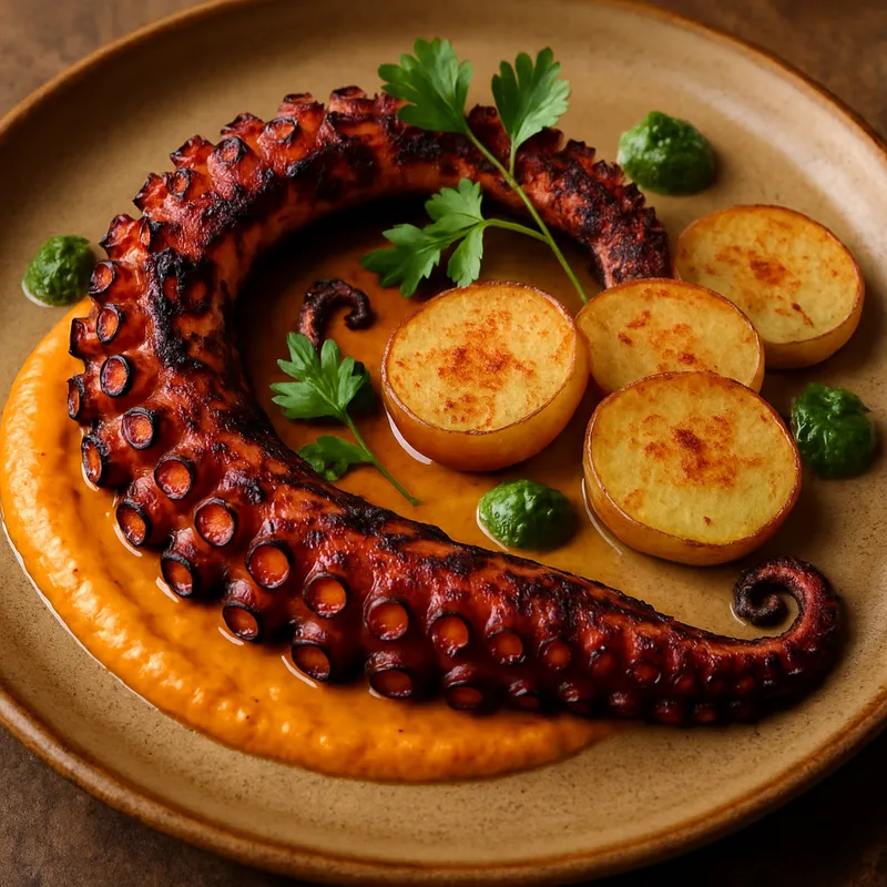 Pulpo a la Brasa (Gegrillter Oktopus)