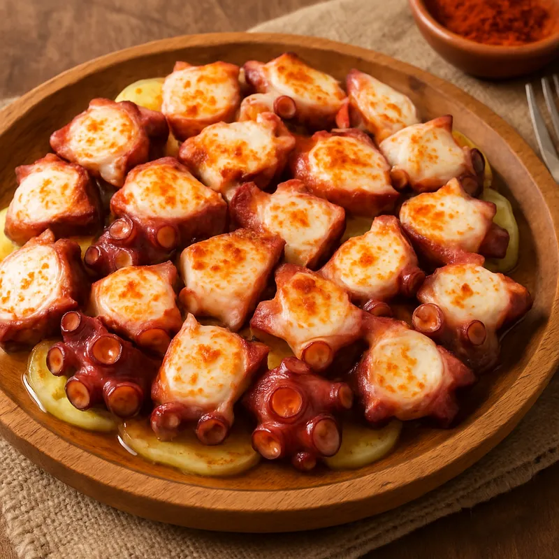 Pulpo a la Gallega (Oktopus auf galizische Art)