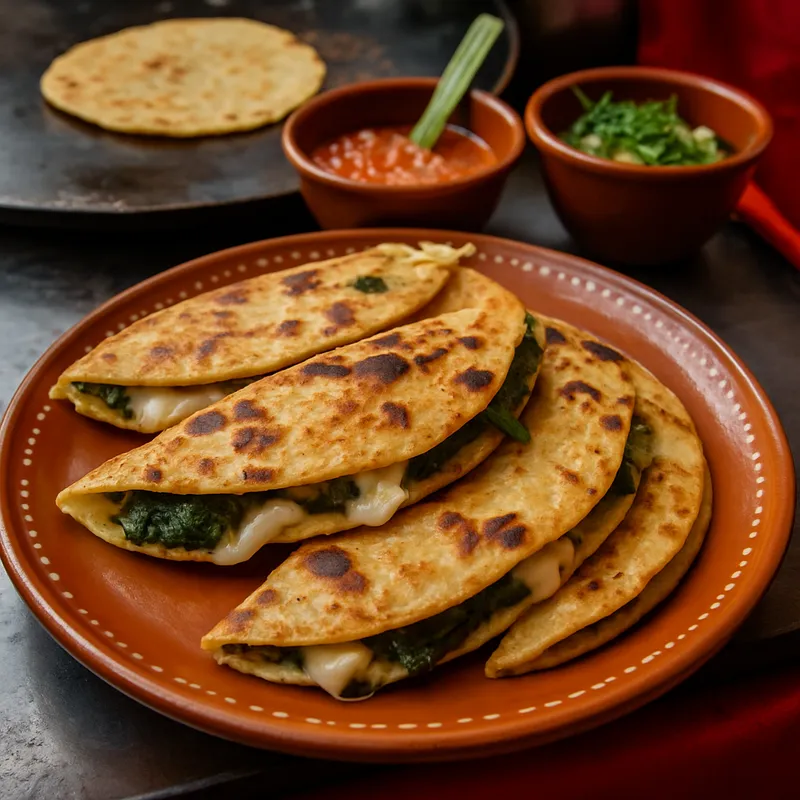 Quesadillas nach CDMX-Marktstil