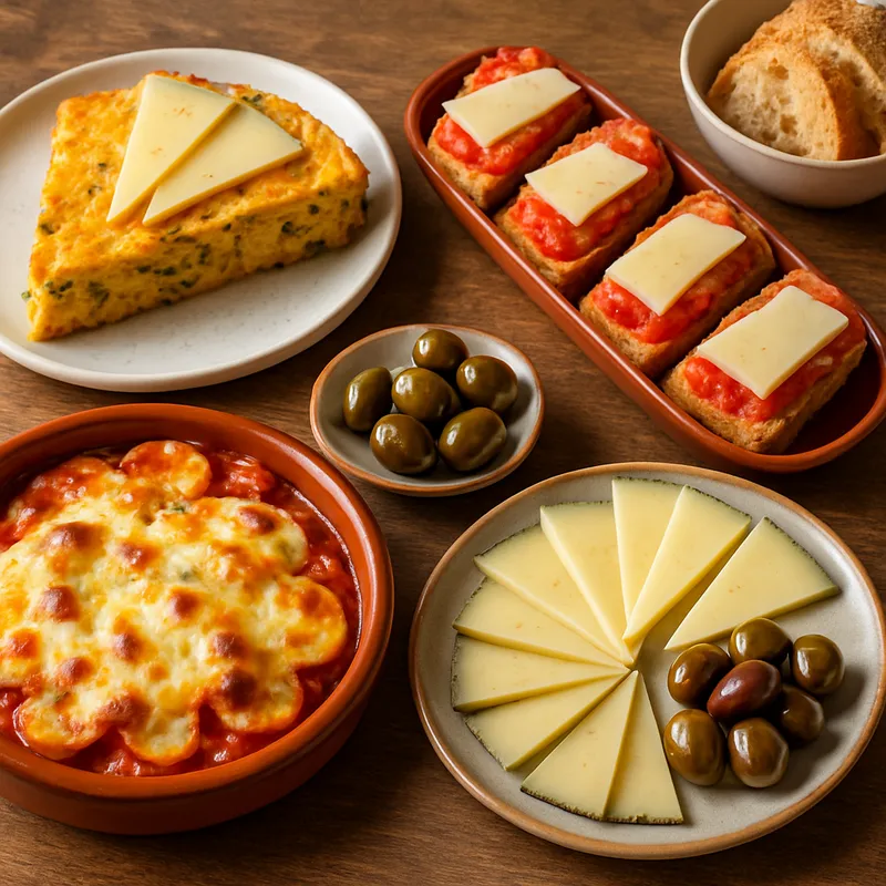 Queso Manchego Gerichte