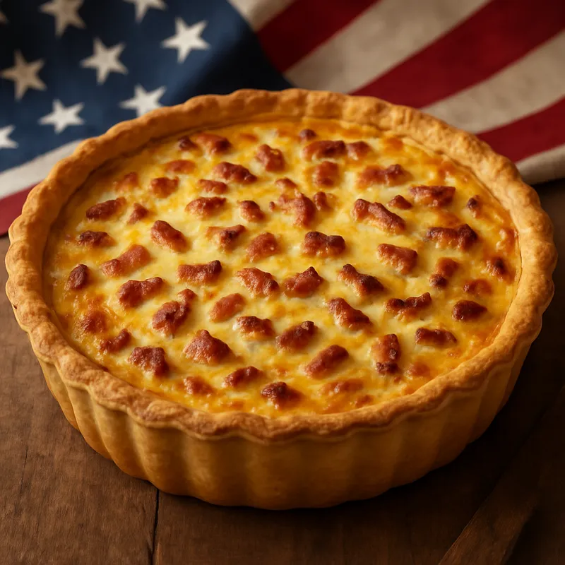 Quiche Lorraine American