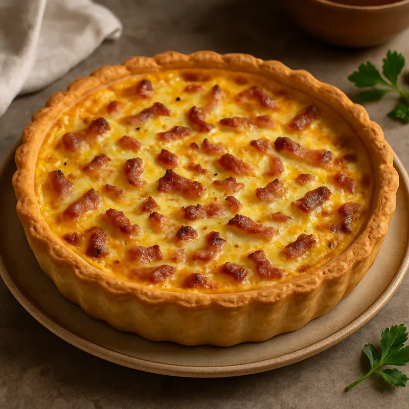 Quiche Lorraine (Lothringische Fleischpastete)