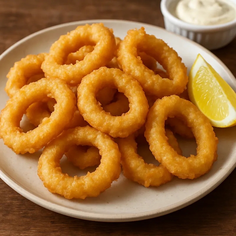 Rabas (Frittierte Tintenfischringe aus Kantabrien)