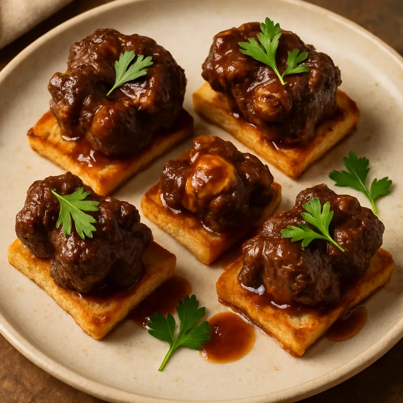 Rabo de Toro Tapa (Ochsenschwanz-Häppchen)