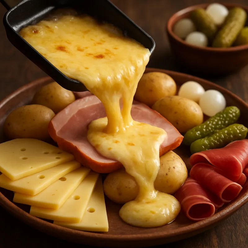 Raclette (Schweizer Käsegericht)