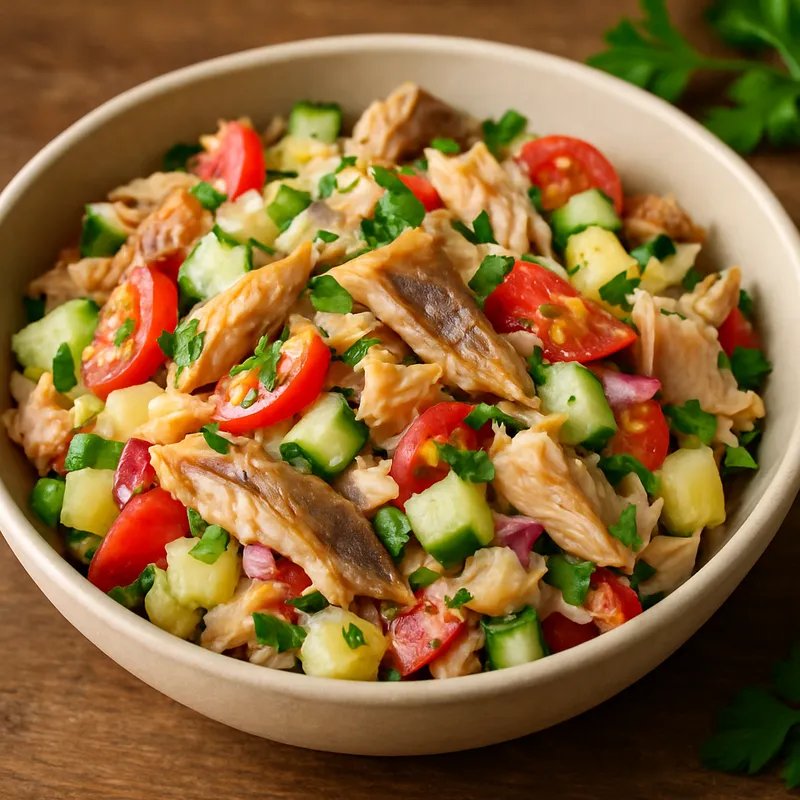 Räucherfischsalat