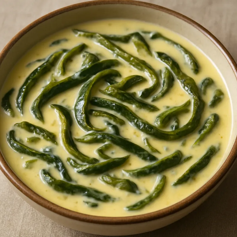 Rajas Con Queso (Poblano-Paprika mit Käse)