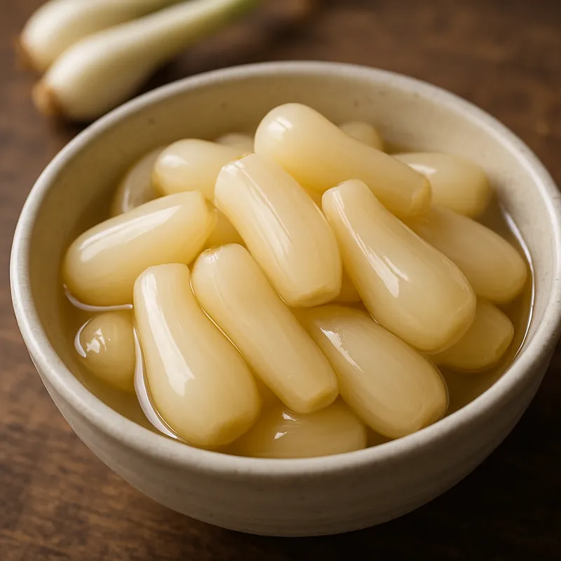 Rakkyo (Eingelegte Schalotten)