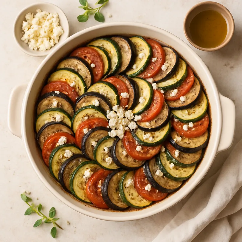 Ratatouille auf griechische Art