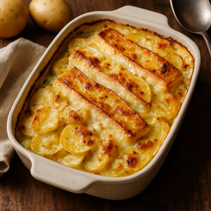 Reblochon-Kartoffelgratin