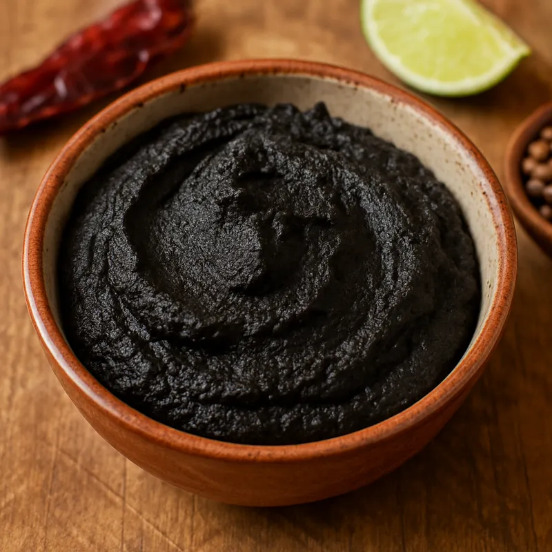 Recado Negro (Schwarze Paste aus Yucatán)