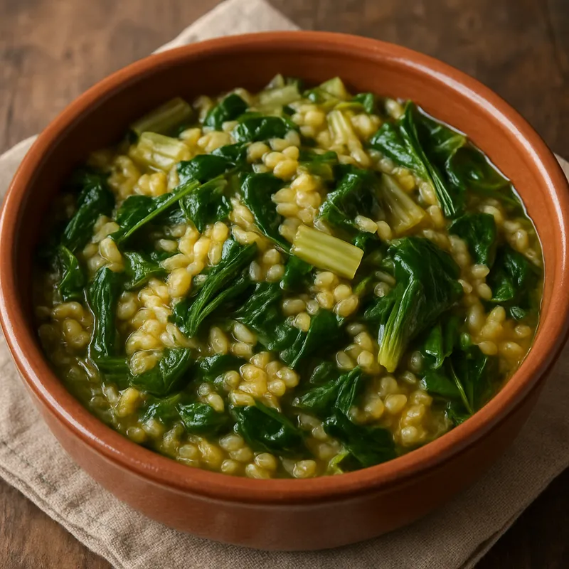 Reis mit Mangold (Arroz Con Acelgas)