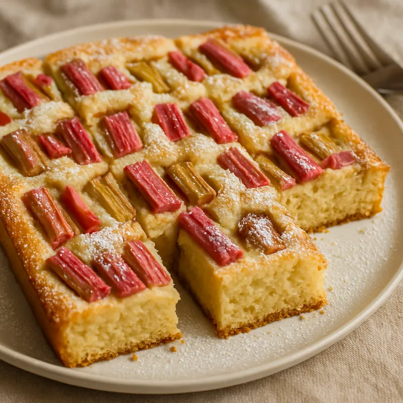 Rhabarberkuchen