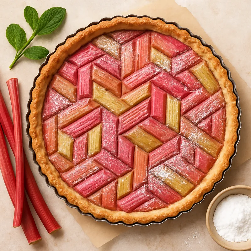 Rhabarbertarte