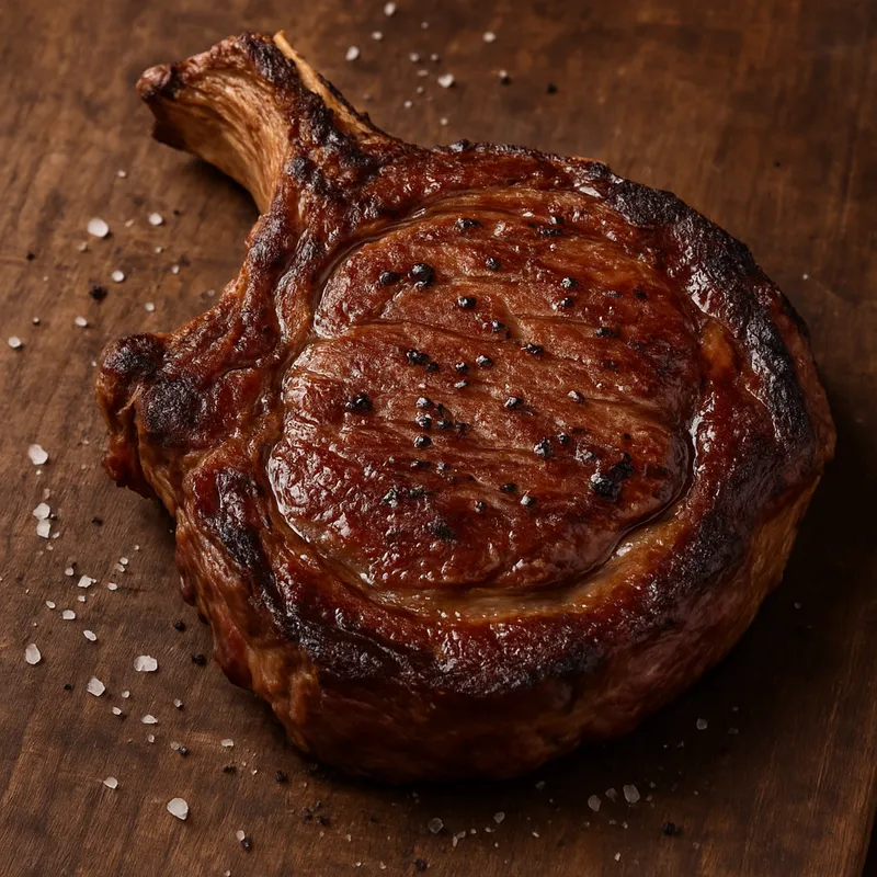 Ribeye-Steak am Knochen