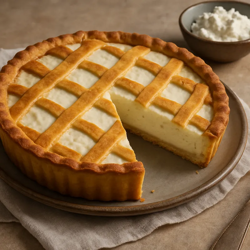 Ricotta Crostata (Ricotta-Tarte)
